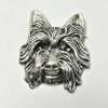 Sterling Silver Yorkshire Terrier Brooch