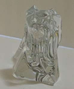 Baccarat Crystal Yorkshire Terrier Dog front