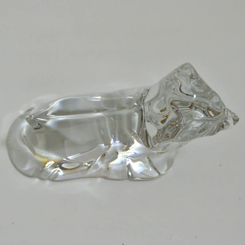 Baccarat Crystal Yorkshire Terrier Dog top