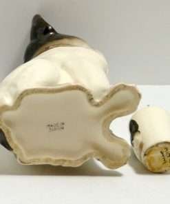 French Bulldog Decanter and Cup