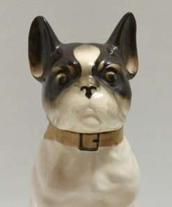 French Bulldog Decanter and Cup