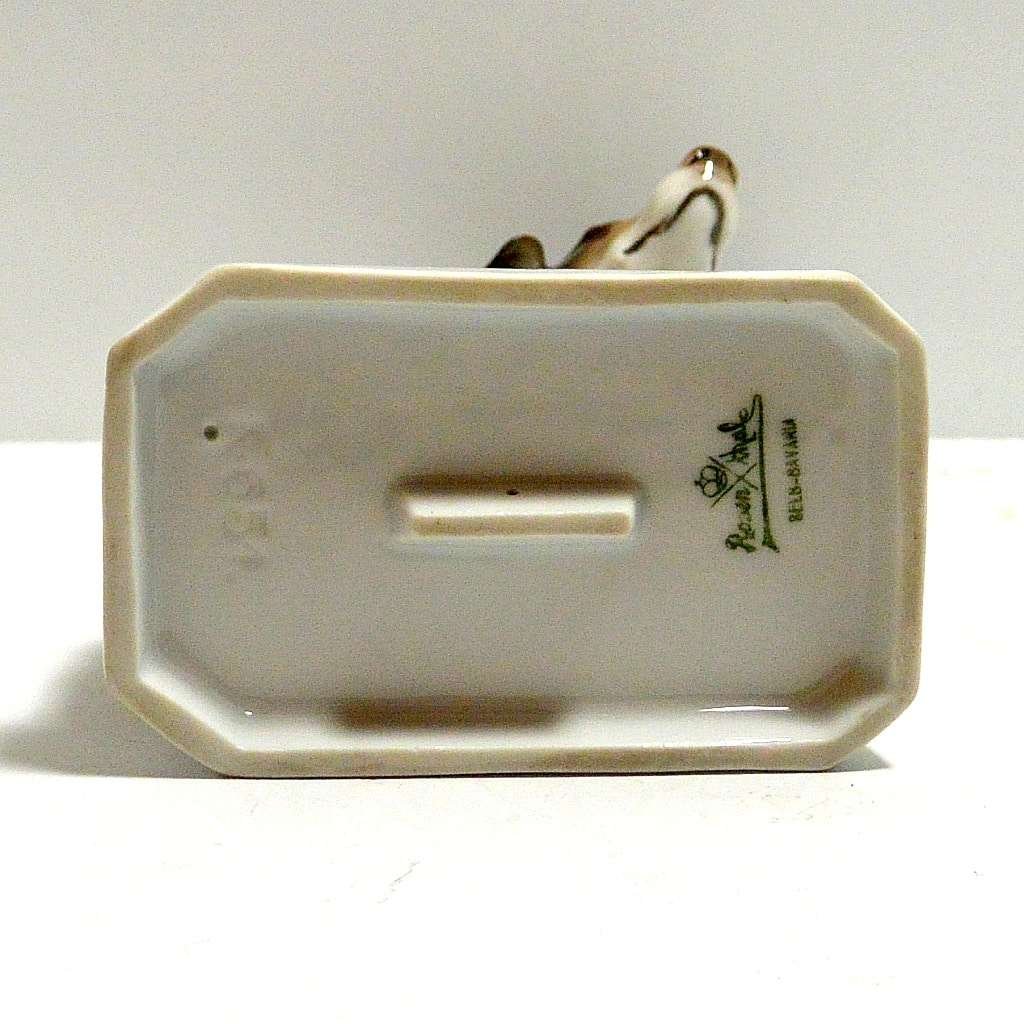 Antique Rosenthal Seated Fox Terrier Dog c.1923 #1 - A Dogs Tale Collectibles