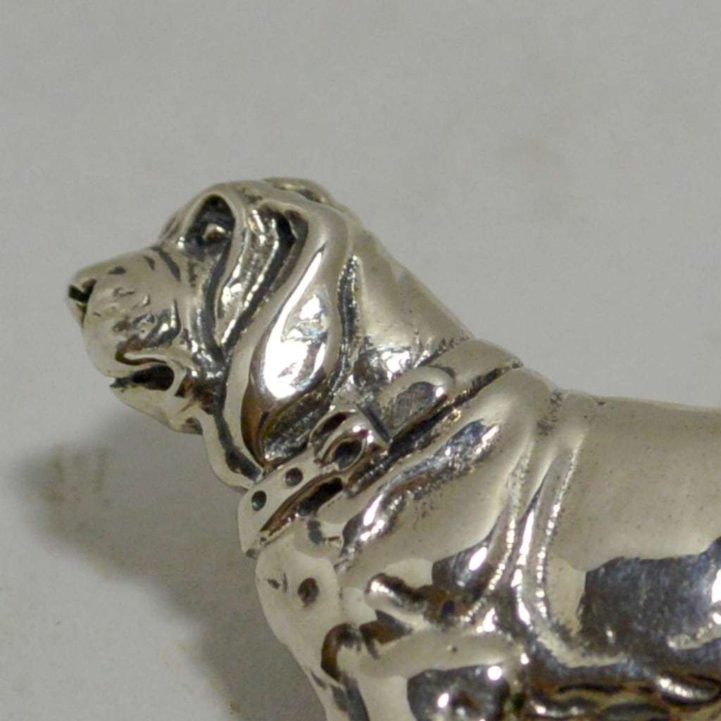 Vintage Sterling Silver Bloodhound Pin JWL-2194