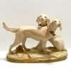 Royal Dux Hunting Dog Pair Figurine c.1920