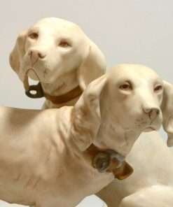 Royal Dux Hunting Dogs