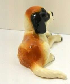 Alternative view of Goebel Saint Bernard Reclining Puppy Figurine 1979-1990