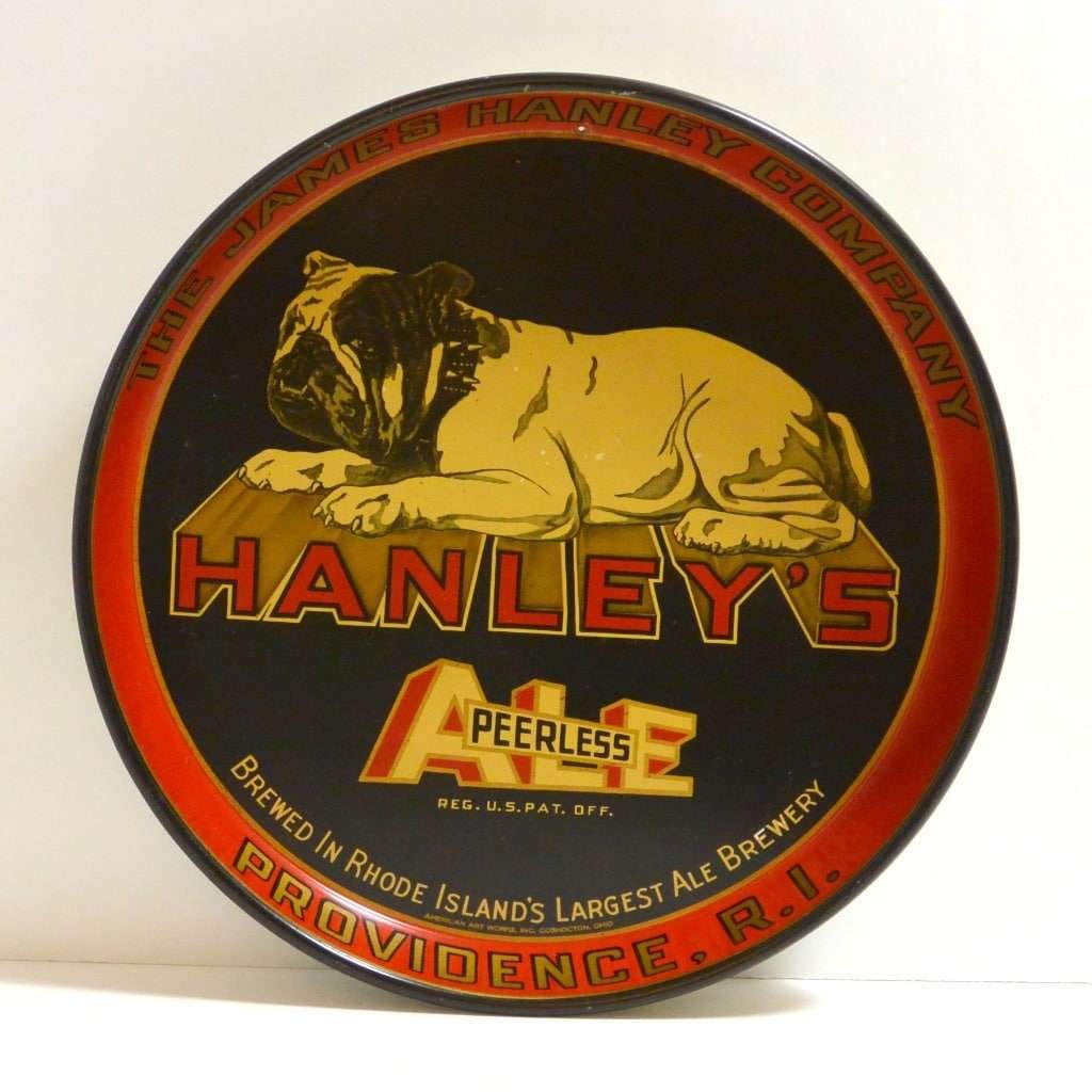 Vintage Bulldog Beer Tray c.1940's OTHR-2171