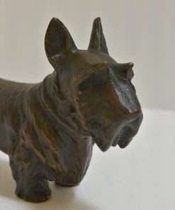 Jennings Brothers Bronze Scottish Terrier