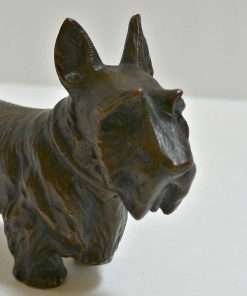 Jennings Brothers Bronze Scottish Terrier