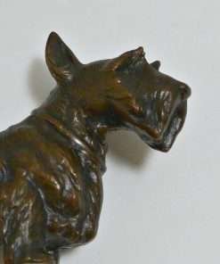 Jennings Brothers Bronze Scottish Terrier