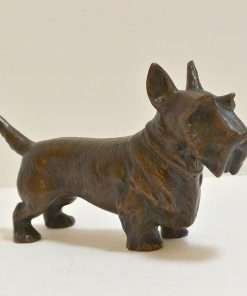 Jennings Brothers Bronze Scottish Terrier