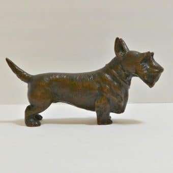 Jennings Brothers Bronze Scottish Terrier