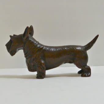 Jennings Brothers Bronze Scottish Terrier