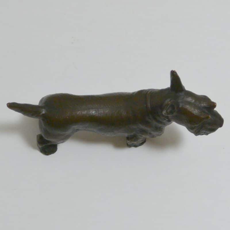 Jennings Brothers Bronze Scottish Terrier