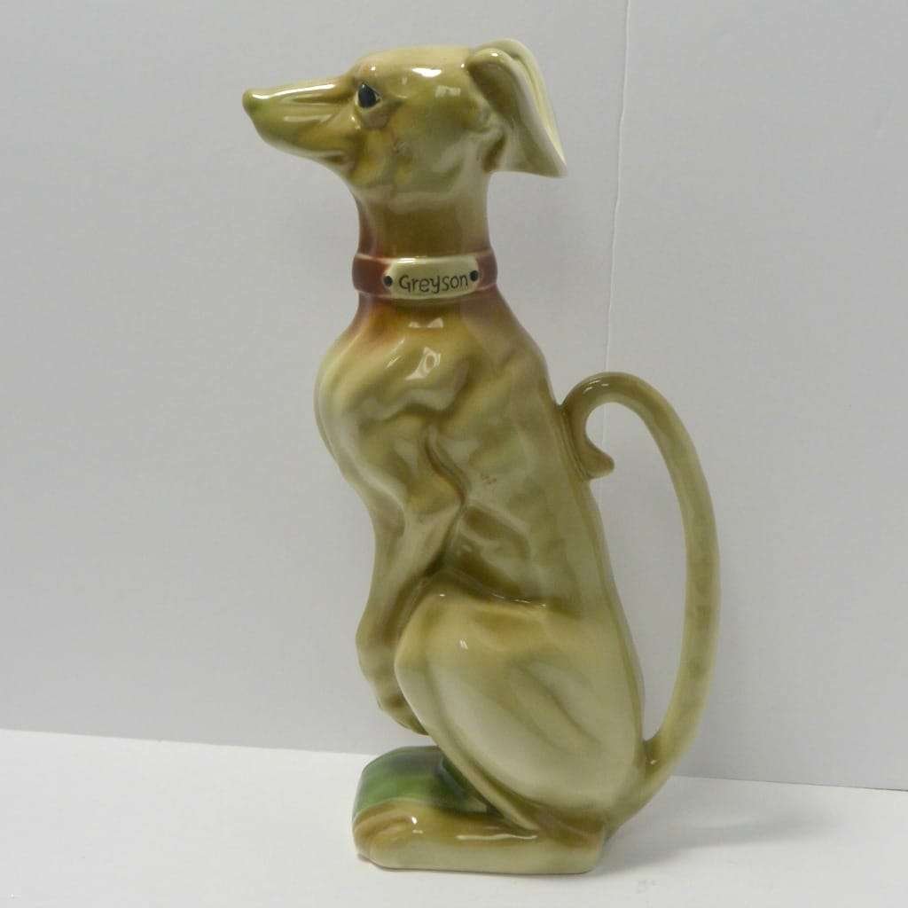 Vintage Majolica Greyhound Dog Pitcher - Image 9