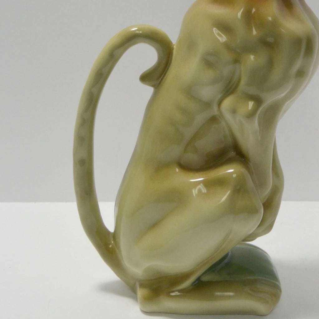 Vintage Majolica Greyhound Dog Pitcher - Image 10