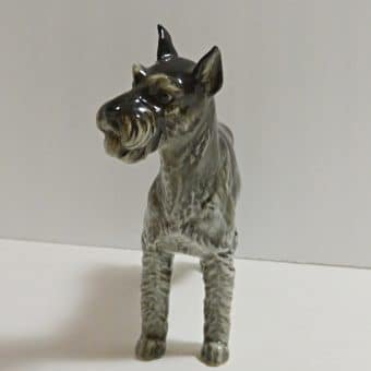 Hutschenreuther Porcelain Schnauzer Dog Figurine