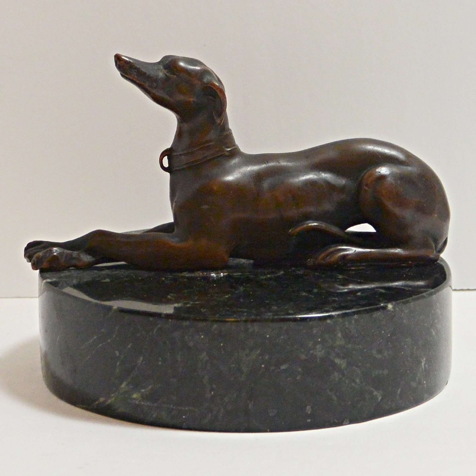 Jennings Brothers Bronze Whippet/Greyhound BRZ-2219 #3 - A Dogs Tale Collectibles
