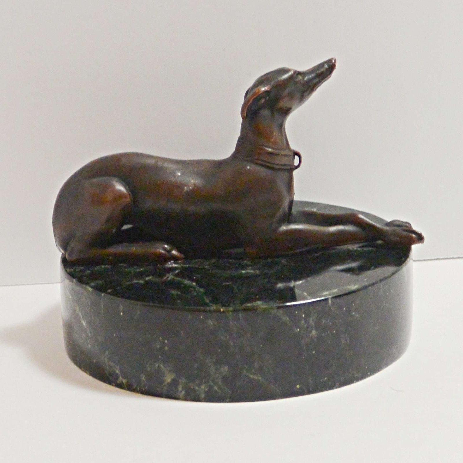 Jennings Brothers Bronze Whippet/Greyhound BRZ-2219 #5 - A Dogs Tale Collectibles