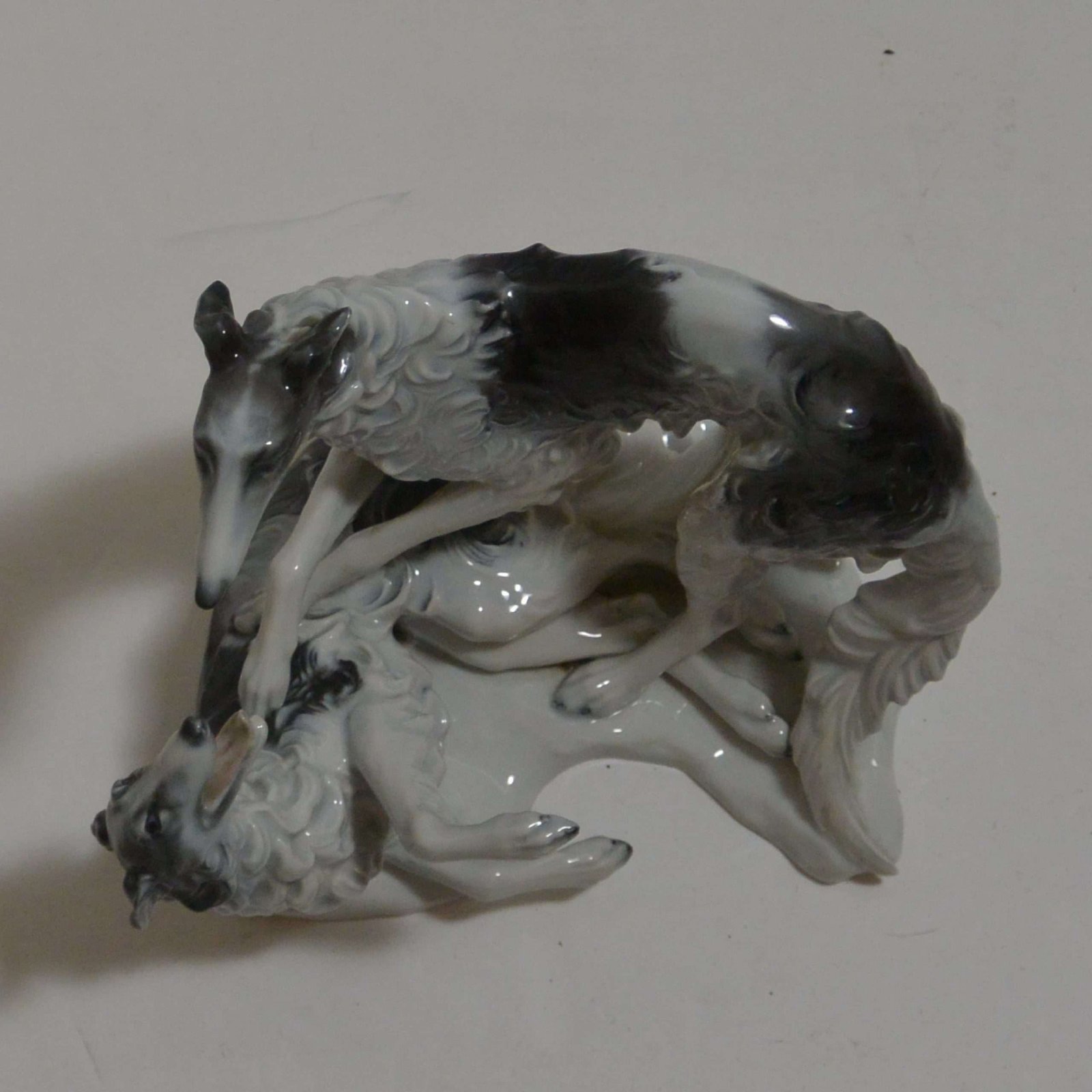 Rosenthal Art Deco Borzoi Dogs Figurine #5 - A Dogs Tale Collectibles