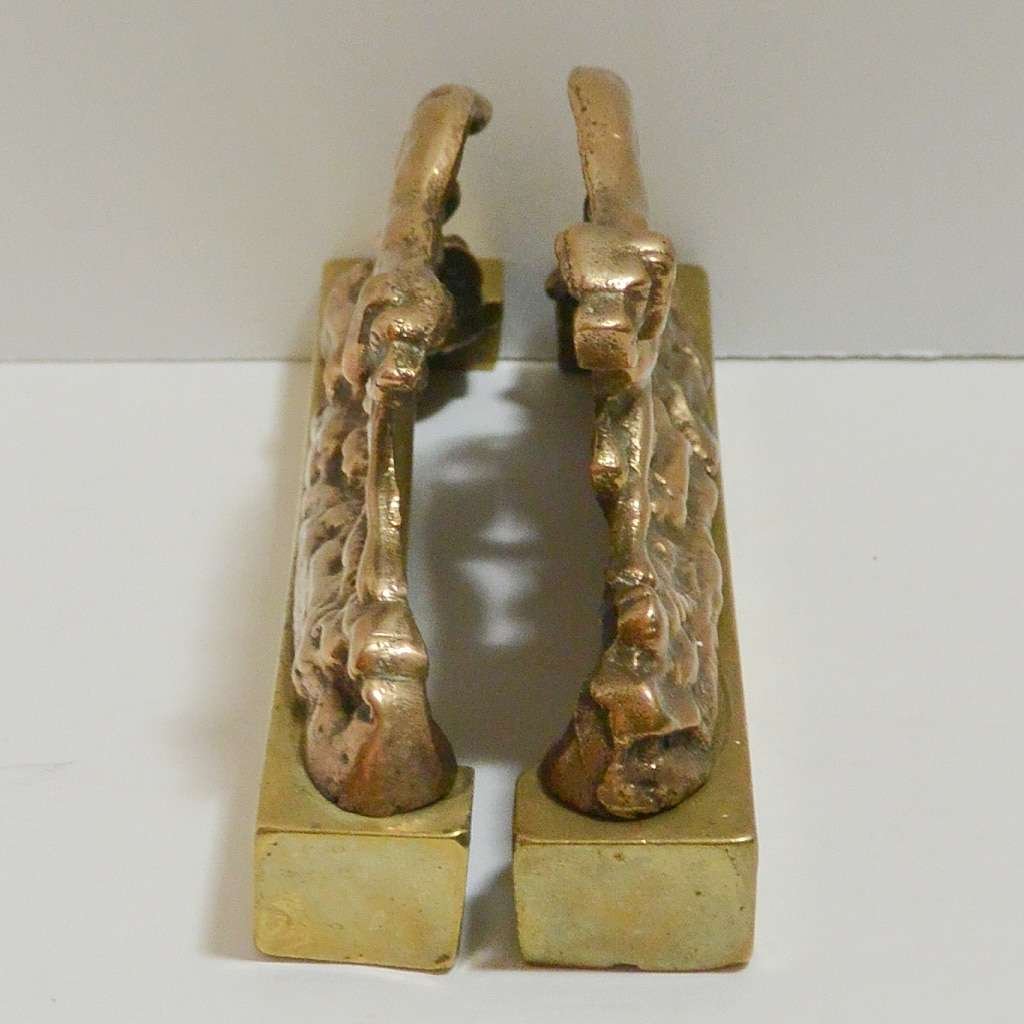 Vintage Sporting Dogs Brass Fire Dogs #5 - A Dogs Tale Collectibles