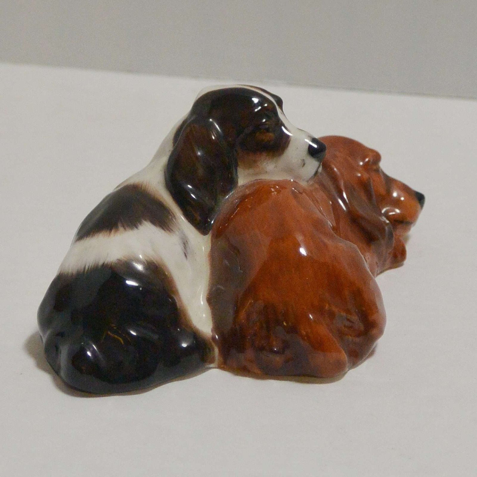 Royal Doulton Sleeping Cocker Spaniel Dogs #5 - A Dogs Tale Collectibles