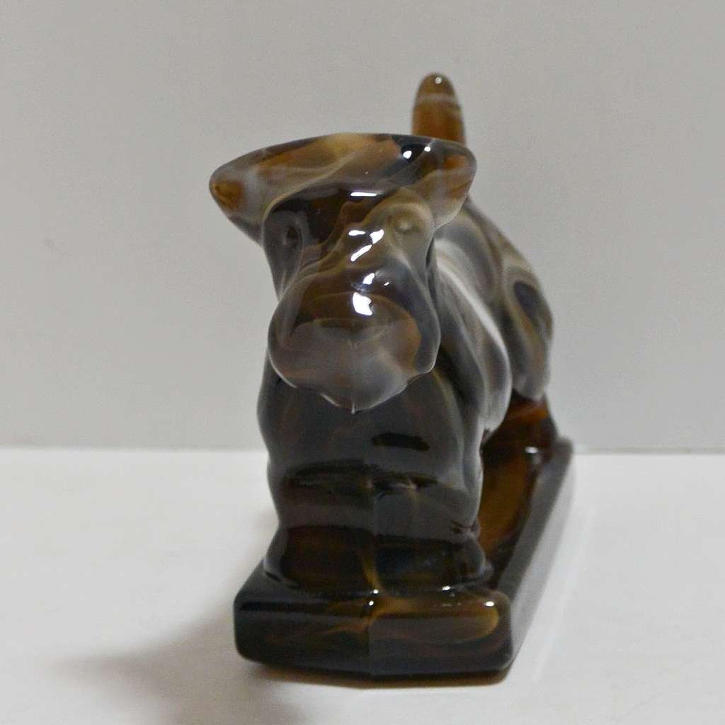 Imperial Slag Glass Sealyham Terrier Paperweight #5 - A Dogs Tale Collectibles