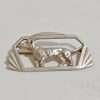 Art Deco Sterling Silver Dachshund Pin