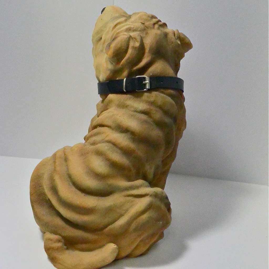 Vintage Large Shar-Pei Dog Figurine #3 - A Dogs Tale Collectibles