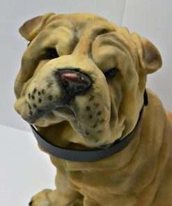 Vintage Sharpei Dog figurine