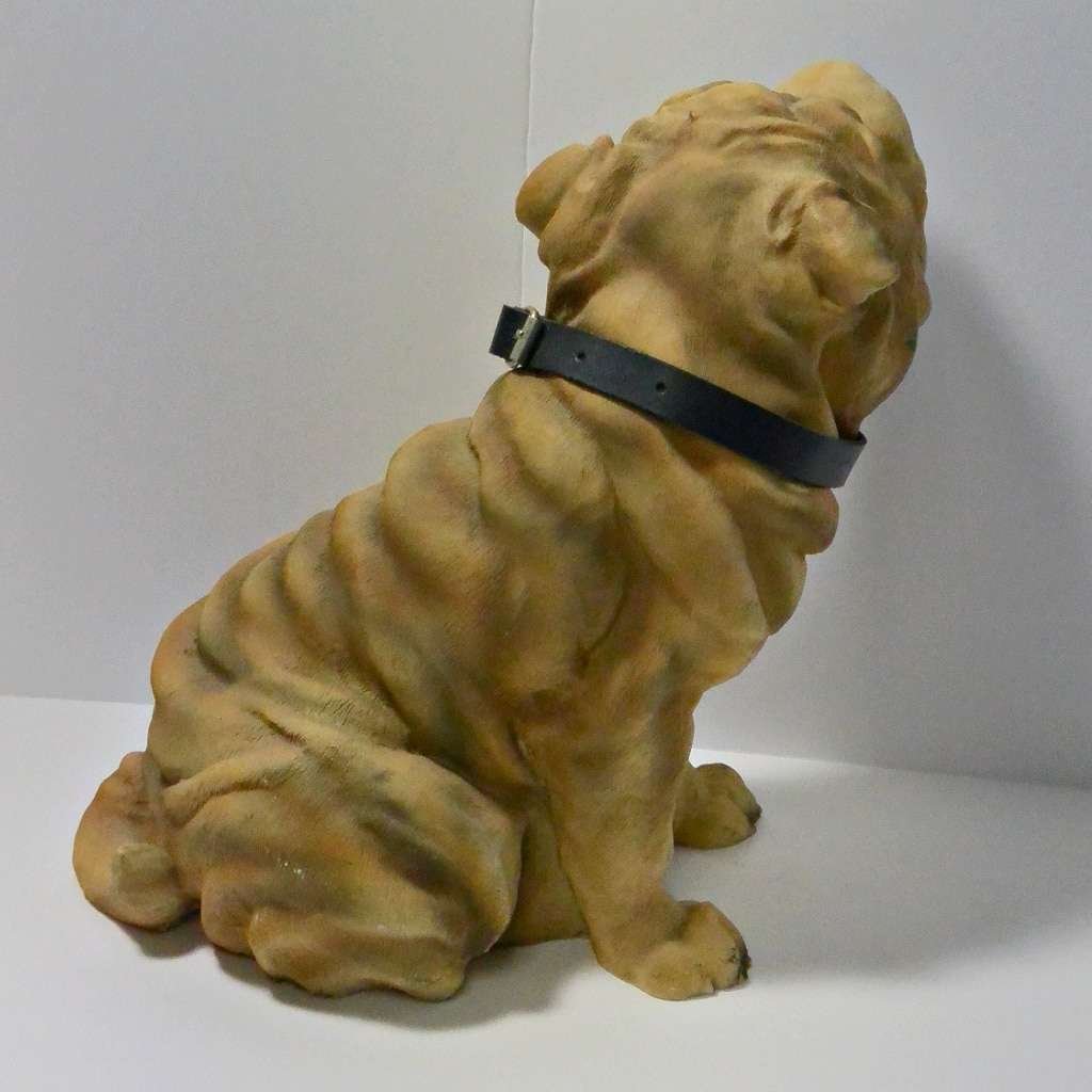 Vintage Large Shar-Pei Dog Figurine #5 - A Dogs Tale Collectibles