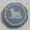 Wedgwood Covered Trinket Dish with Scottie