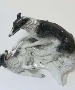 Rosenthal Porcelain Borzoi Dogs Figurine