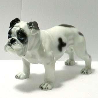 Vintage Rosenthal Bulldog by Fritz Diller 2