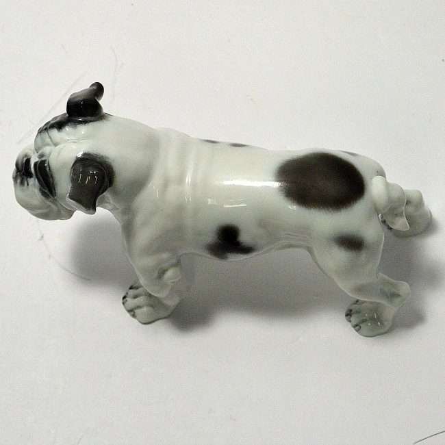 Vintage Rosenthal Bulldog by Fritz Diller top