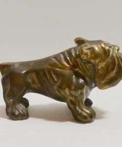 Vintage Brass Bulldog Paperweight 2