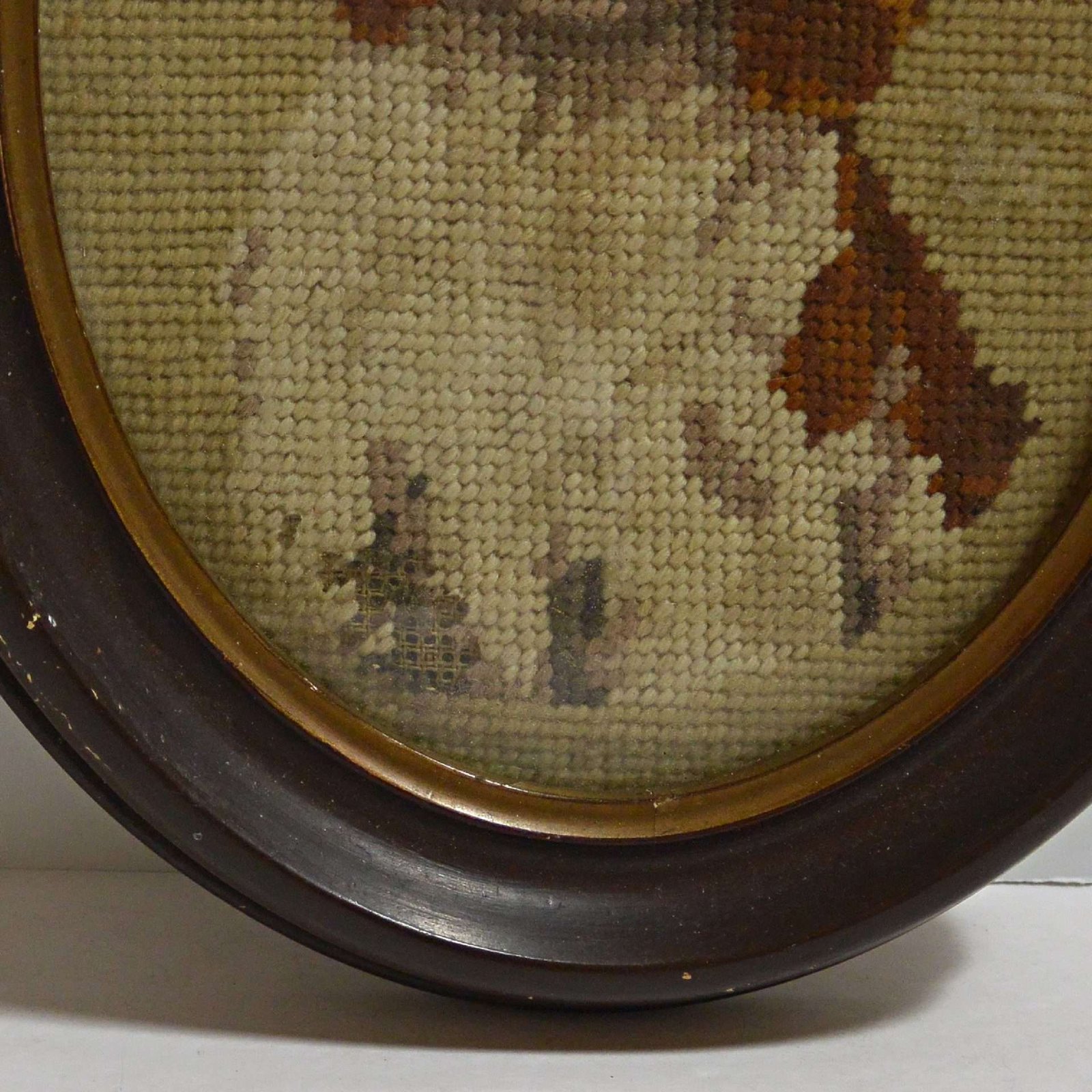 Vintage Needlepoint Cocker Spaniel Puppy #2 - A Dogs Tale Collectibles