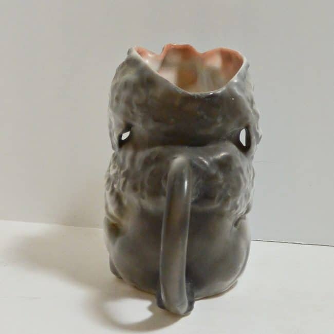 Royal Bayreuth Poodle Figural Creamer Back