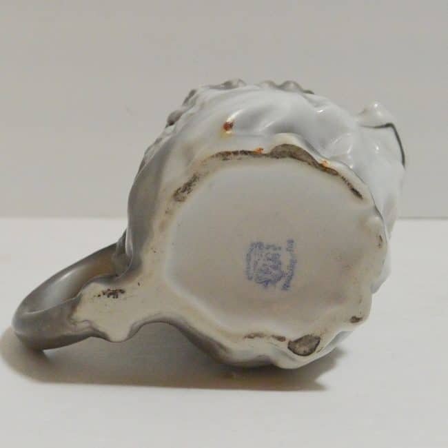 Royal Bayreuth Poodle Figural Creamer Bottom