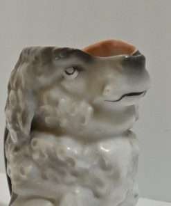 Royal Bayreuth Poodle Figural Creamer Close
