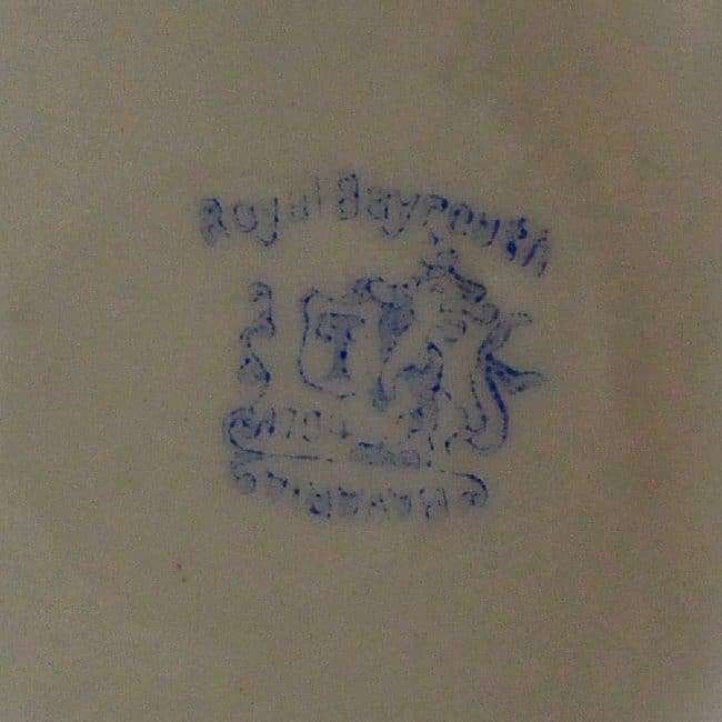 Royal Bayreuth Poodle Figural Creamer Mark