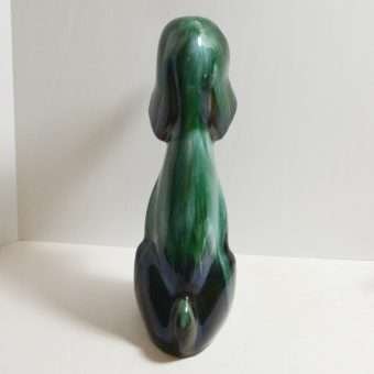 Blue Mountain Pottery Hound Dog Back