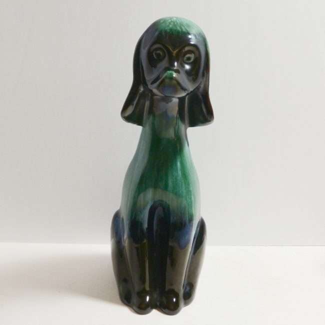 Blue Mountain Pottery Hound Dog Front