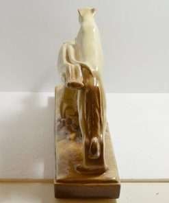 Art Deco Greyhound and Borzoi Running Figurine 12