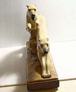 Art Deco Greyhound and Borzoi Running Figurine 3