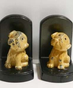 Art Deco Dog Bookends