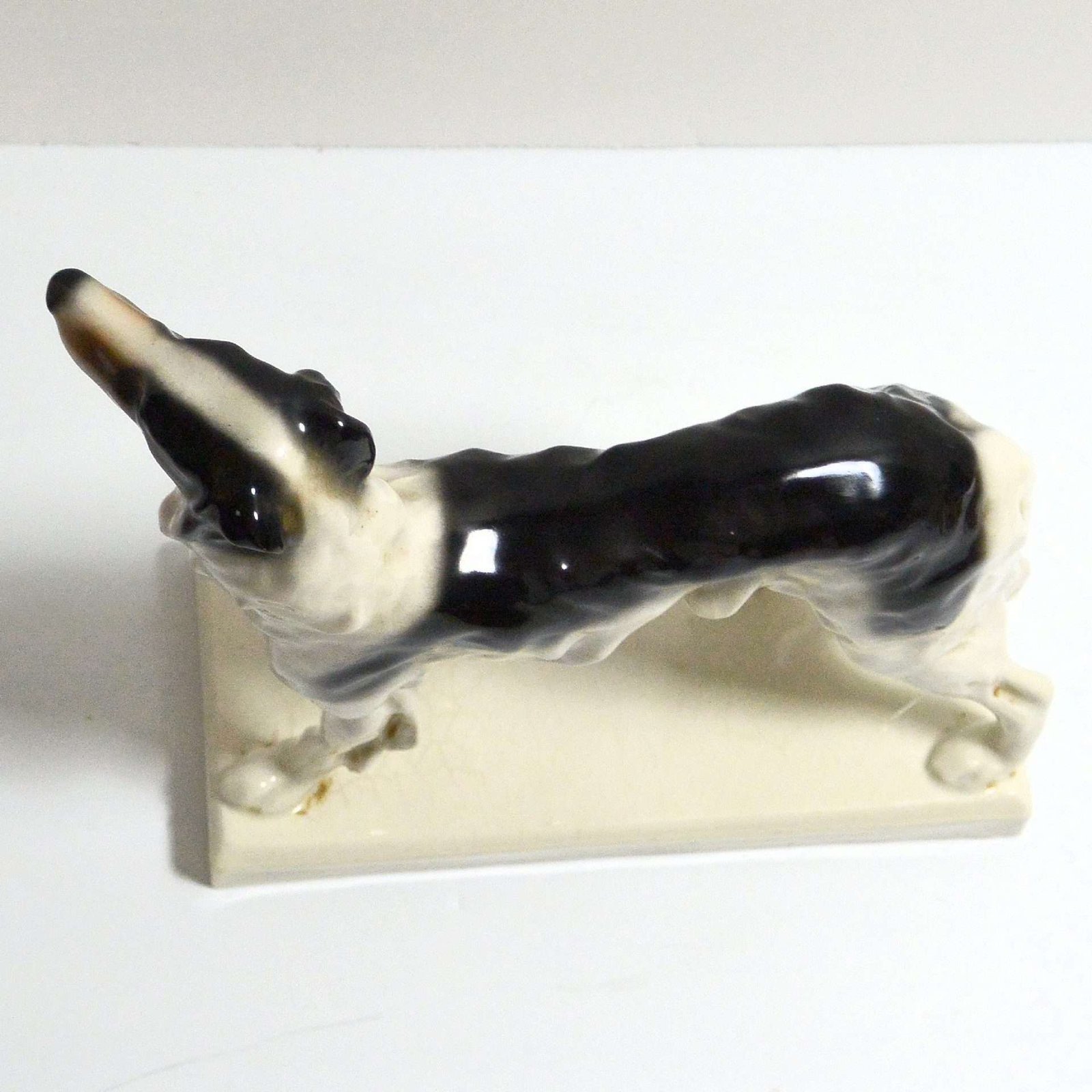 Porcelain Borzoi Dog Figurine ERPHILA Germany #5 - A Dogs Tale Collectibles