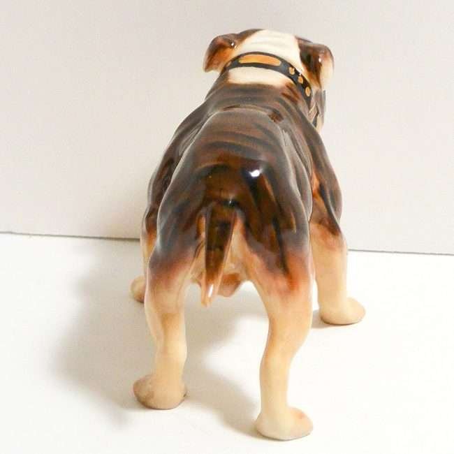 Royal Doulton Bulldog Porcelain Figurine N1047 Back 1