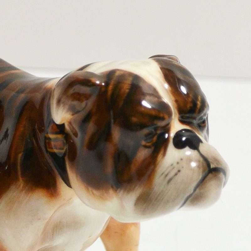 Royal Doulton Bulldog Porcelain Figurine N1047 Close