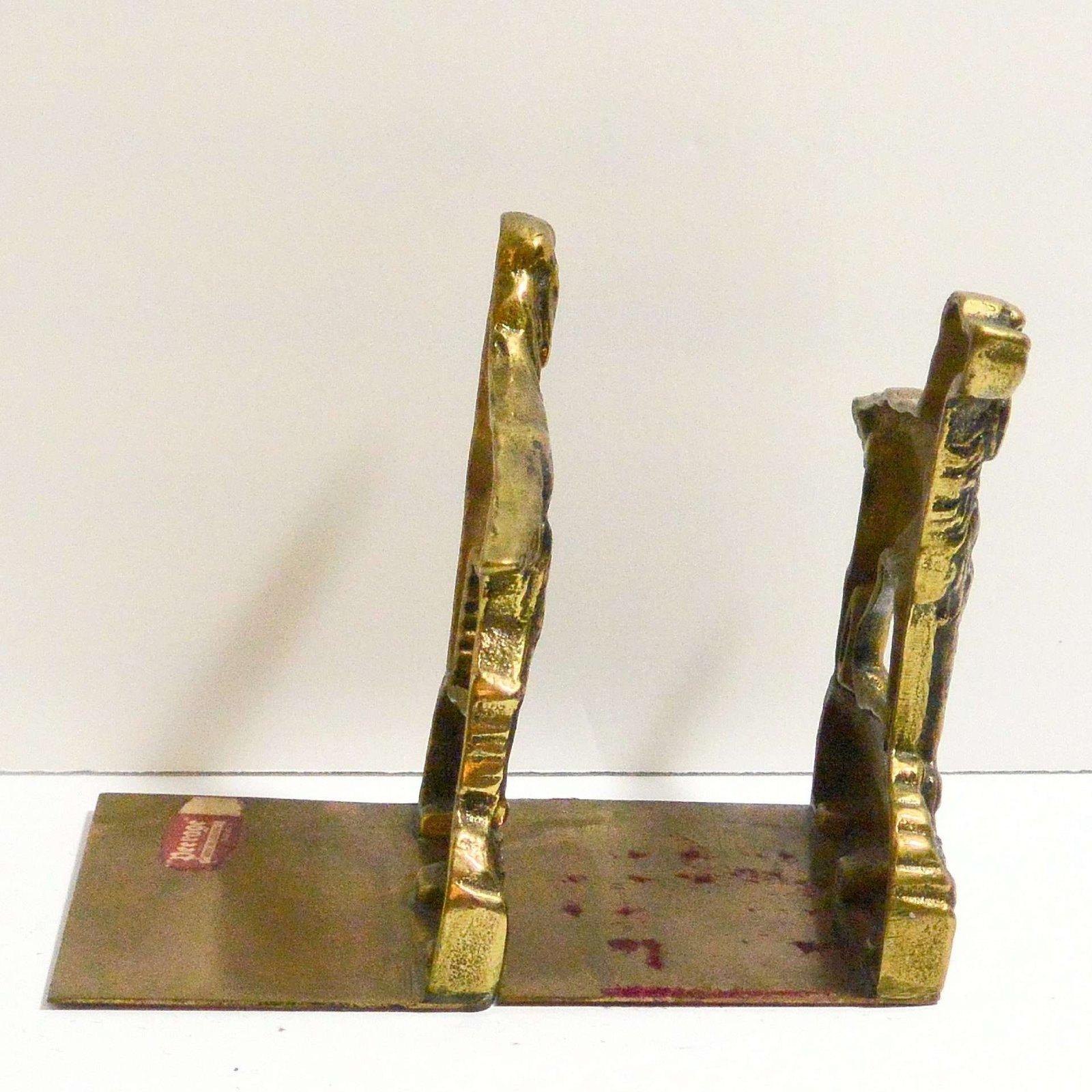 Vintage Brass English Setter Dog Bookends #4 - A Dogs Tale Collectibles